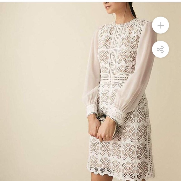Reiss Dresses & Skirts - Reiss Aria Geometric Lace Dress 4